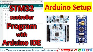 STM32 Program with Arduino  Setup Arduino for STM32 [upl. by Aznola37]