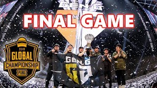 PUBG GLOBAL CHAMPIONSHIP WINNER GENG  FINAL GAME  Pio Loki Esth3r amp Taemin [upl. by Rednasela741]