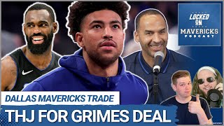 MAVS TRADE Quentin Grimes for Tim Hardaway Jr Nico Harrison Does it Again  KLAY THOMPSON [upl. by Lleze]