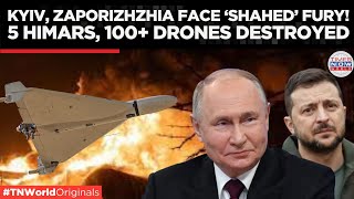 Russia Intensifies Drone Attacks on Kyiv Strikes Multiple Ukrainian Cities  Times Now World [upl. by Smeaj795]