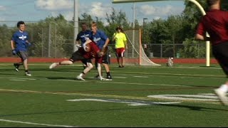 7 on 7 prep passing league keeps skills sharp [upl. by Hilde]