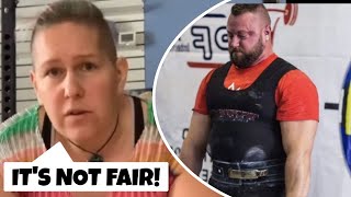 TransWomans Powerlifting Record Broken By Man to Prove a Point New World Record [upl. by Ahsier]