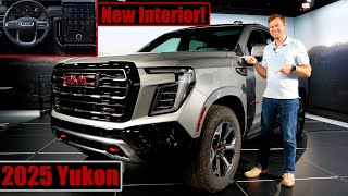 The 2025 GMC Yukon gets New Styling Inside and Out  a New AT4 Ultimate trim [upl. by Dinnage]