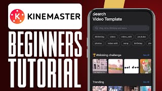 How To Use KineMaster App 2024 Full Tutorial [upl. by Noellyn]