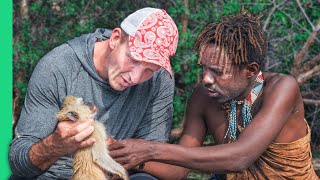 African Tribe Offers Me Monkey Meat Three Days with the Hadza Tribe Full Documentary [upl. by Ynamreg]