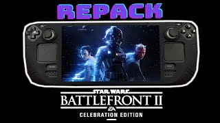 How to Install Quacked Star Wars Battlefront 2 on Steam Deck [upl. by Ilenna]