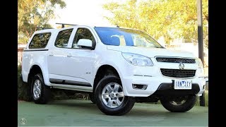 B8228  2014 Holden Colorado LT RG Auto Walkaround Video [upl. by Atrebor]