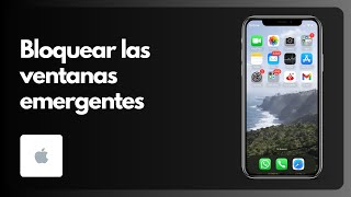 Cómo bloquear las ventanas emergentes en safari de tu iPhone [upl. by Assiled]