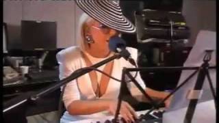 Lady GaGa  Viva La Vida Official Video Live Video On BBC Radio One [upl. by Anelac432]