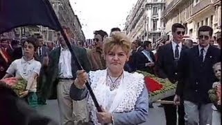 Manifestation du Front national à Marseille [upl. by Nahsez793]