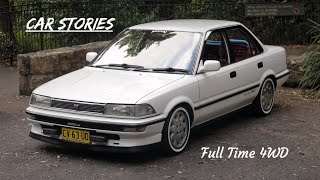 AE92 COROLLA FULLTIME 4WD  CAR STORIES [upl. by Johna]