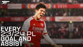 EVERY ARSENAL GOAL  202324 PREMIER LEAGUE  COMPILATION [upl. by Attenod]