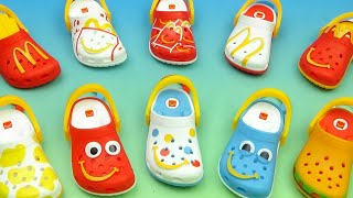 2024 McDONALDS x CROCS set of 10 HAPPY MEAL COLLECTIBLES VIDEO REVIEW [upl. by Hewie262]