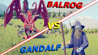 BALROG vs GANDALF  TABS [upl. by Leamaj904]