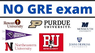 NO GRE requirement 10 USA University Programs  CS Data Science Eng Mgmt UIUX [upl. by Eillit894]