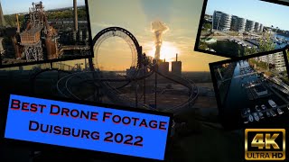 2022 Best Duisburg 4K Drone Footage  DJI Mini 3 Pro [upl. by Ainesell]