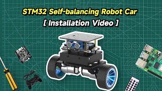 STM32 Selfbalancing Robot Car Installation VideoK210 module kit [upl. by Westfahl]