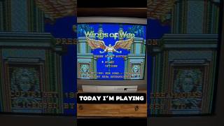 Wings of Wor  aka Gynoug Sega Mega DriveGenesis shortsfeed shmup sega 90s gaming retro [upl. by Hplodur]