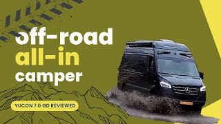 Go offroad and offgrid in this amazing new 4x4 Mercedes campervan from Yucon [upl. by Audre]