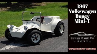 Volkswagen Dune Buggy Mini T 1967 VW Buggy for sale Survivor Classic Cars [upl. by Aineval]