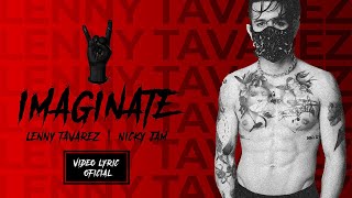 Lenny Tavárez  Nicky jam  Ímaginate Official Letra Lyrics [upl. by Nnylatsyrc]