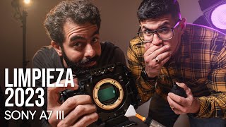 LIMPIANDO DE SORPRESA LA CÁMARA DE MI COLEGA 📷  Sony a7 iii  ULTIMO VIDEO DEL AÑO 2023 [upl. by Royall]