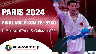 Best Bouts of Paris 2024  L Maresca  S Oubaya  WORLD KARATE FEDERATION [upl. by Dric]