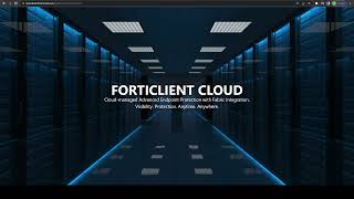 Integrating FortiAnalyzer with FortiClient Cloud [upl. by Kerianne]