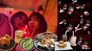 seoul vlog  gangnam  tamburin old ferry donut nudake hongdae gopchang 3f cafe sinchon [upl. by Chace]