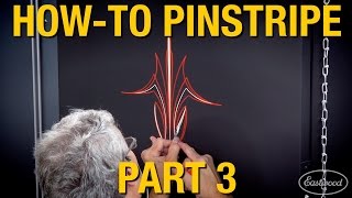 How To Pinstripe Custom Pinstripes with Rick Harris amp Kevin Tetz  Pt3 of 3  Eastwood [upl. by Atsok]