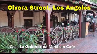 Olvera Street  The Birthplace of Los Angeles l El Pueblo Historical Monument [upl. by Hannazus825]