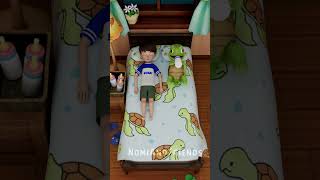 Who is under my bed 🍼 funny shorts [upl. by Nylecoj]