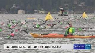 Economic impact of Ironman CDA on North Idaho [upl. by Cleavland]