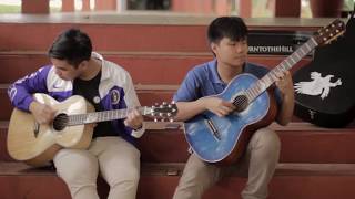 Ateneo Hymn  A Song for Mary on the Blue Eagle Guitar [upl. by Wenz]