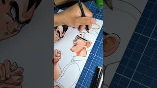 Drawing Akira Toriyama How to DRAW 鳥山明 [upl. by Acinet334]