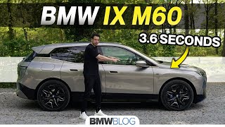 BMW iX M60  Or Buy the iX 50  REVIEW [upl. by Eilsehc]