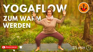 Full Body Vinyasa Yoga Flow I Kraft und Energie für den Tag I 35 min [upl. by Nageem]