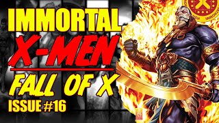 Immortal XMen  FALL OF X  issue 16 2023 [upl. by Nnarefinnej890]