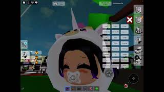 Acting like babies in Brookhaven RP trickortreating with capital my sister roblox [upl. by Hartman464]