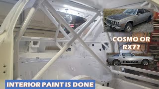 Roll Cage Painted and Engine Work  Rx7 Rally Restoration [upl. by Portugal]