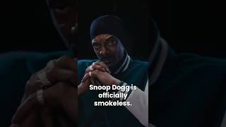 Snoop Dogg Is Officially Smokeless [upl. by Nyrmak185]