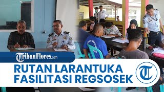 Rutan Larantuka Fasilitasi Pelaksanaan Regsosek BPS Flores Timur [upl. by Waldon]