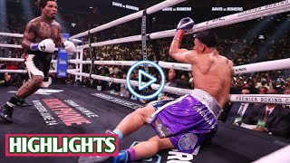 Gervonta Davis vs Rolando Romero full fight  davis vs romero highlights [upl. by Drofdeb567]