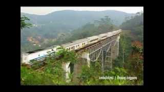 Kereta Api Indonesia Video Compilation of Indonesian Train [upl. by Arag]