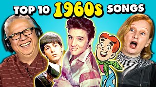 ELDERS REACT TO TOP 10 SONGS OF THE 1960s [upl. by Toby]