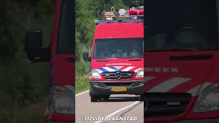 brandweer Vinkeveen met spoed naar een persoon te water in Ouderkerk aan de Amstel feuerwehr 112 [upl. by Gannon293]