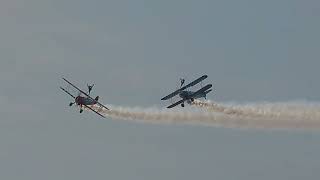 Wingwalkers Portrush 2024 NI Airshow [upl. by Fanechka]