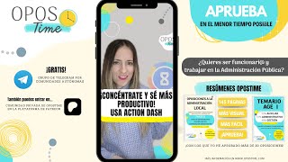 ¡TIP PARA MANTENER LA CONCENTRACIÓN Y SER MÁS PRODUCTIVO USA ACTION DASH [upl. by Eenaffit]