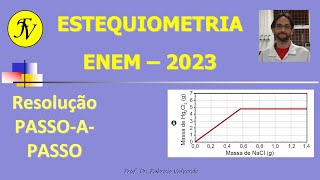 Questão ENEM 2023  Passoapasso  Estequiometria  Reagente limitante e precipitação de Hg2Cl2 [upl. by Kimbell]