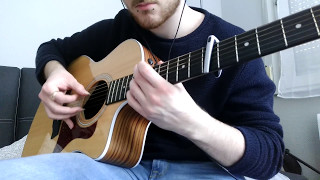 【 想い出 は 遠く の 日々 】 5cm per second  OST Acoustic Fingerstyle Cover [upl. by Shulins]